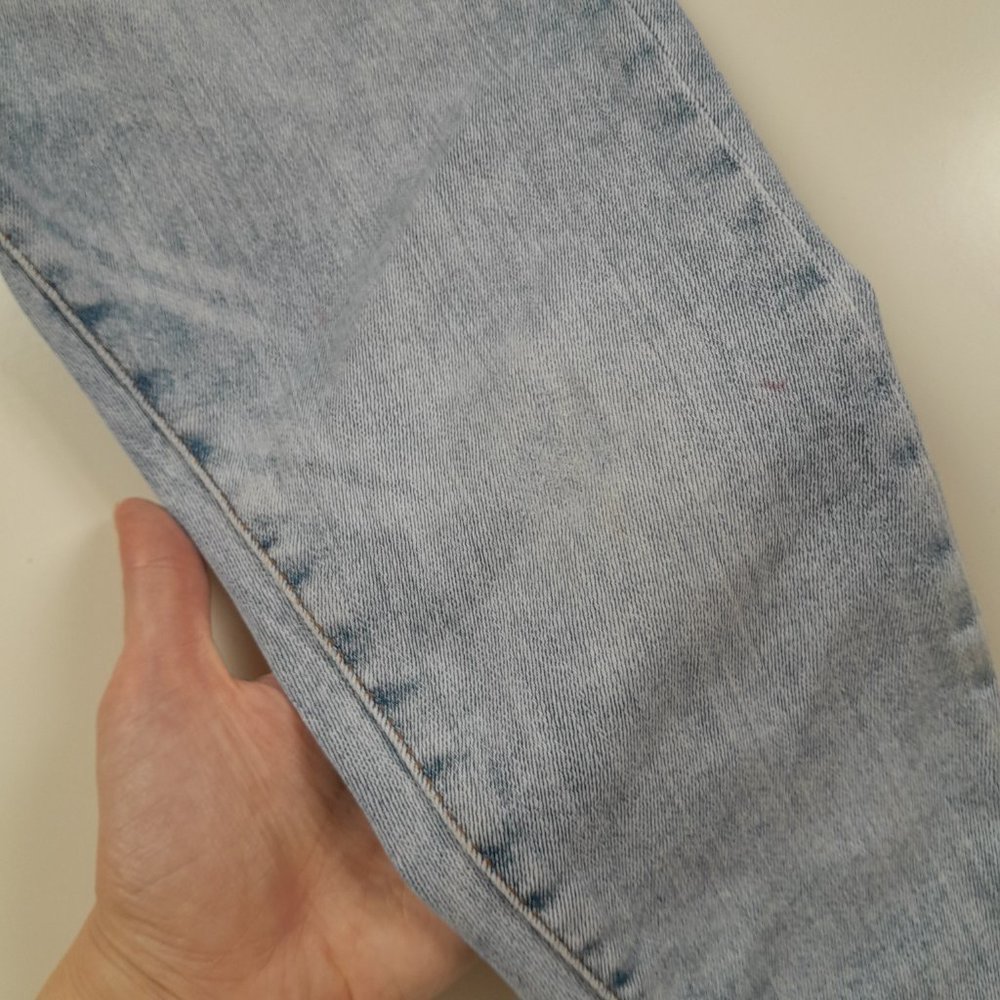 ZARA Kids Balloon Fit Comfy Bleach Wash Jeans - Picture 12 of 17